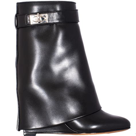 kozaki givenchy shark lock|givenchy shark lock boots sale.